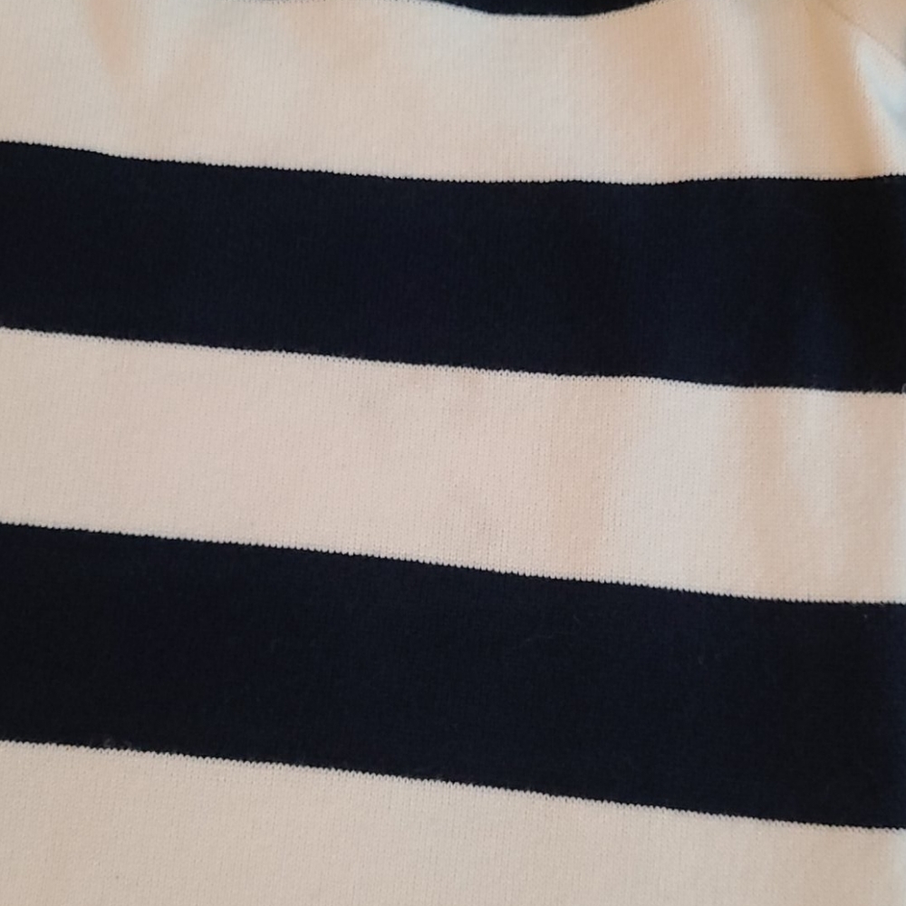 Vineyard Vines Sweater Dress Stripes Blue and White Size XS - Picture 8 of 8